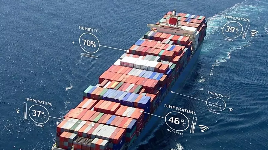 Satellite IoT Container Monitoring